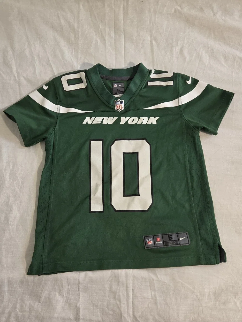 Nike New York Jets Jersey Green #10 Braxton Berrios NFL Football
